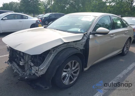 2018 Honda Accord Lx из США, поврежденный, VIN 1HGCV1F16JA212984